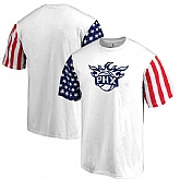 Men's Phoenix Suns Fanatics Branded Stars & Stripes T-Shirt White FengYun,baseball caps,new era cap wholesale,wholesale hats
